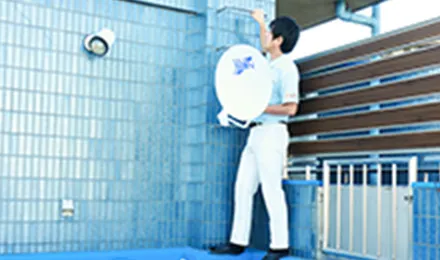 アンテナ新規設置工事